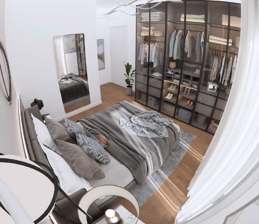 Sky Homes 2+1 ebeveyn yatak odası
