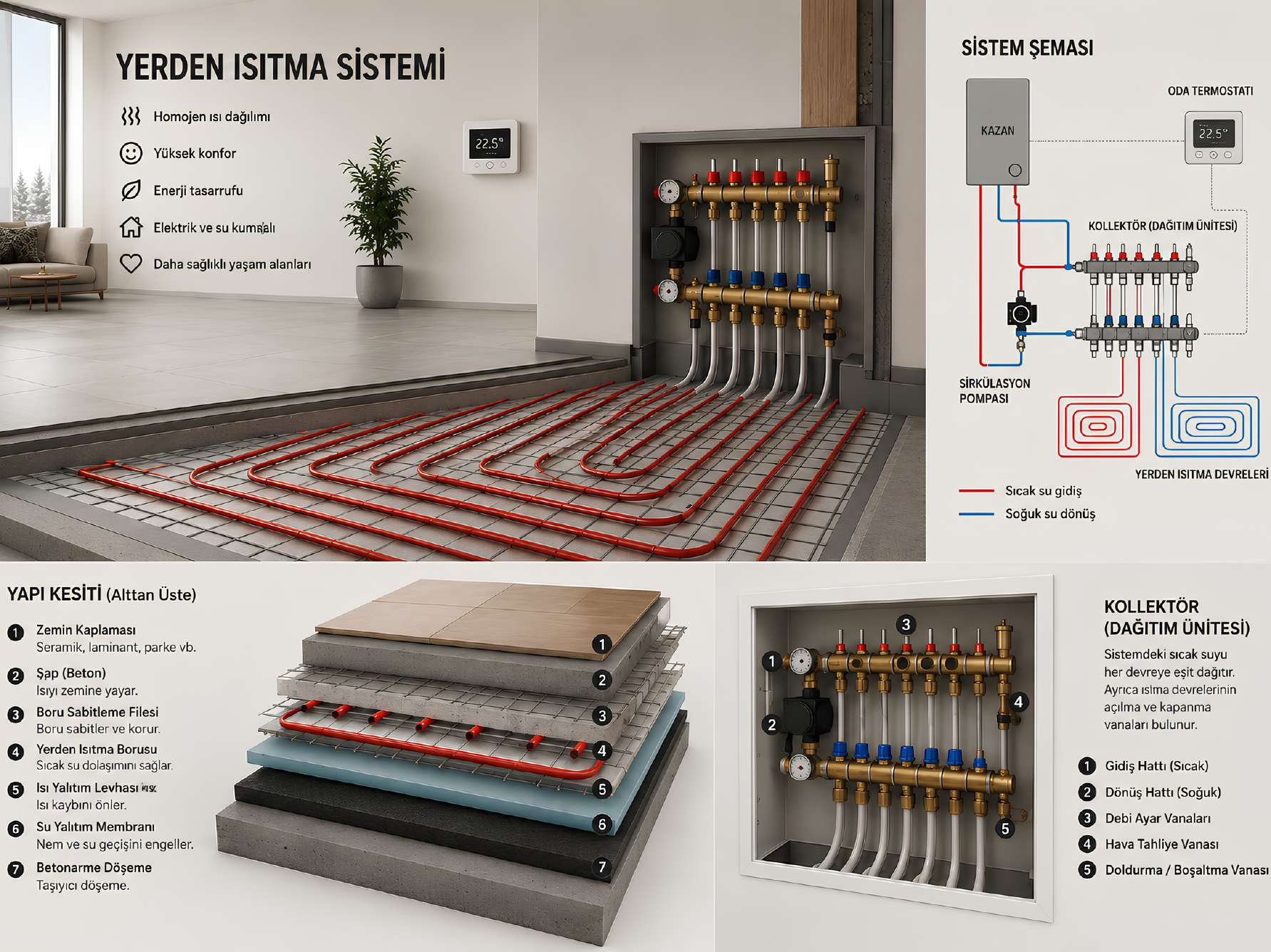 Sky Homes Yerden ısıtma sistemi
